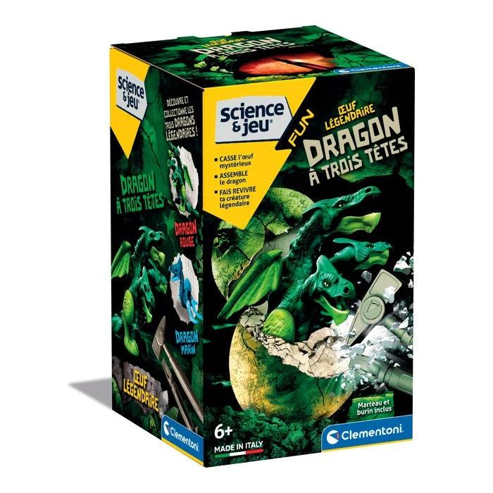 Clementoni - euf Legendaire - Dragon e Trois Tetes (FR) - Limolin 