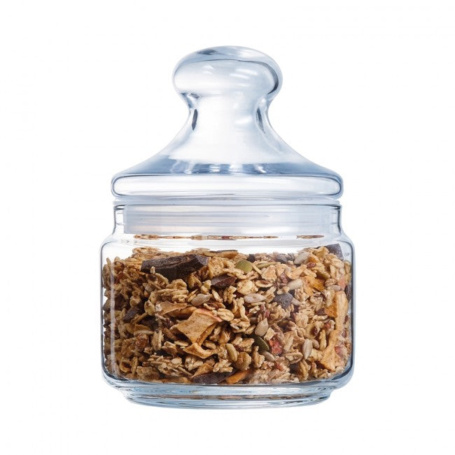 Luminarc – Pure Jar Club Glass Storage Jar – 500 mL – product view