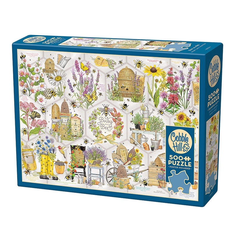 Cobble Hill - Busy As A Bee - 500 Piece - Limolin 