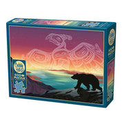 Cobble Hill - Crossings - Thunderbird And Bear (500-Piece Puzzle) - Limolin 