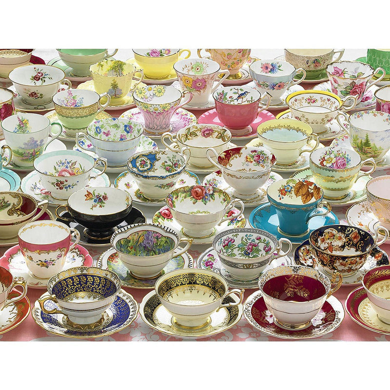 Cobble Hill - More Teacups - Easy Handling 275 Piece - Limolin 