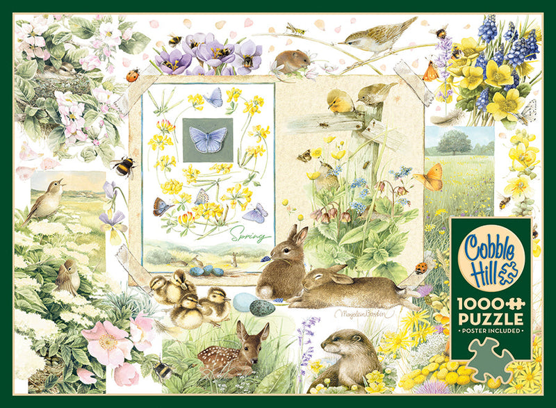 Cobble Hill - Nature Journal: Spring (1000-Piece Puzzle) - Limolin 
