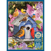 Cobble Hill - Spring Birdhouse (500-Piece Puzzle) - Limolin 