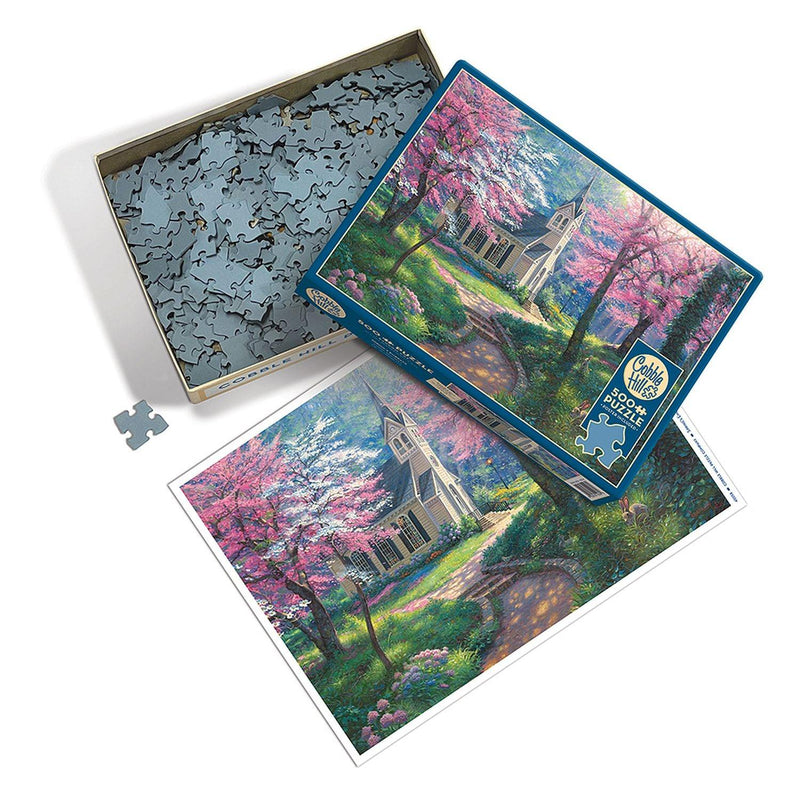 Cobble Hill - Spring's Embrace (500-Piece Puzzle) - Limolin 