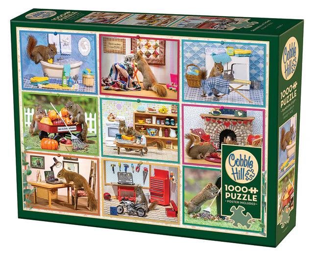 Cobble Hill - Squirrels at Home - Limolin 
