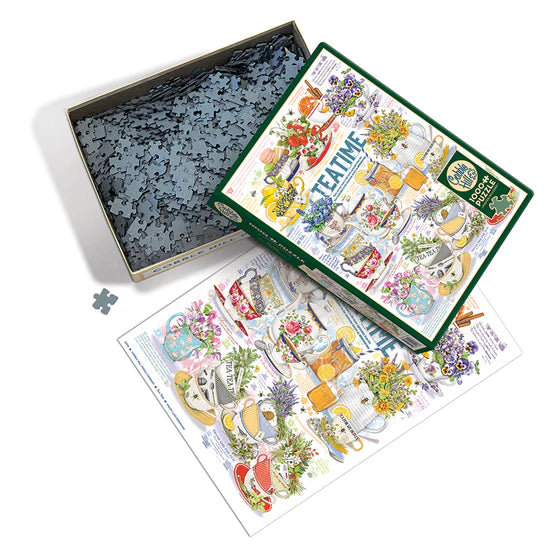 Cobble Hill - Tea Time (1000-Piece Puzzle) - Limolin 