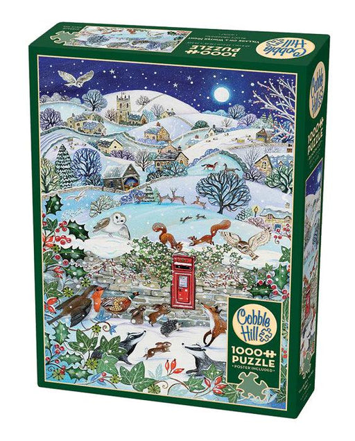 Cobble Hill - Village on a Winter Night- 1000 piece - Limolin 