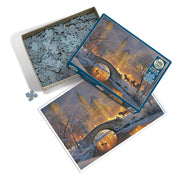 Cobble Hill - Winterin The Park (500-Piece Puzzle) - Limolin 