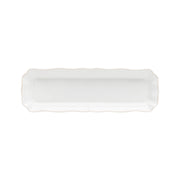 Costa Nova Alentejo white large rectangular tray, main view