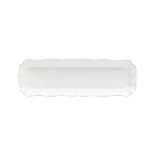 Costa Nova Alentejo white large rectangular tray, main view