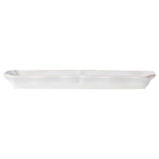 Costa Nova Alentejo white large rectangular tray, alternate view