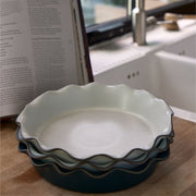 Costa Nova - Stacked Organic Pie dish - Limolin 