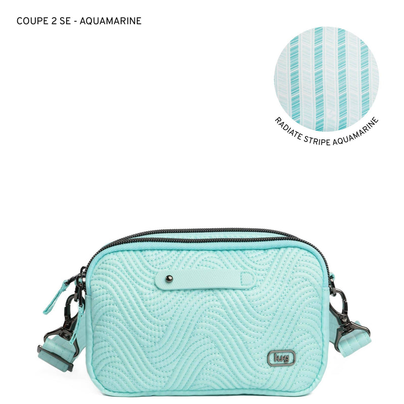 LUG - Coupe SE 2 Convertible Crossbody Bag - AQUAMARINE - colour view