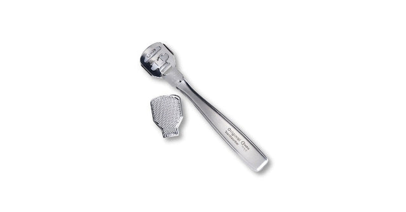 Credo - Original Stainless Steel Callus Remover with Clip-On Rasp