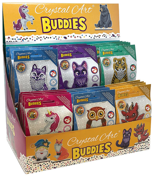 Crystal Art - Buddies: Fantasy (Assorted 30 in PDQ) - Limolin 