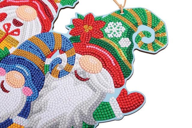 Crystal Art - CA Deco Kit: Hanging Gnomes - Limolin 