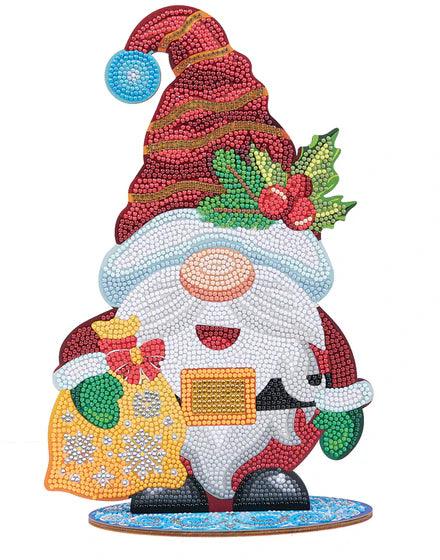 Crystal Art - CA Deco Kit: Mr Winter Gnome - Limolin 
