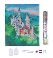 Crystal Art - CA Mounted Kit (Lg): Neuschwanstein Castle - Limolin 