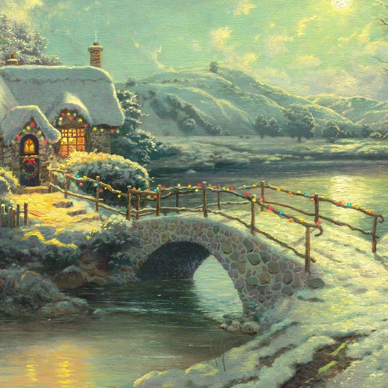 Crystal Art - CA PBN (Large) - Christmas Moonlight (Kinkade) - Limolin 