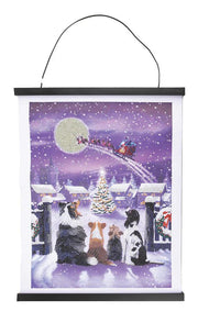 Crystal Art - CA Scroll Kit: Festive Full Moon - Limolin 