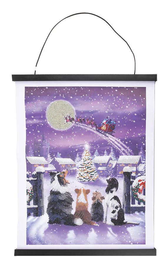 Crystal Art - CA Scroll Kit: Festive Full Moon - Limolin 