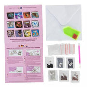Crystal Art - Card - Butterfly - Limolin 