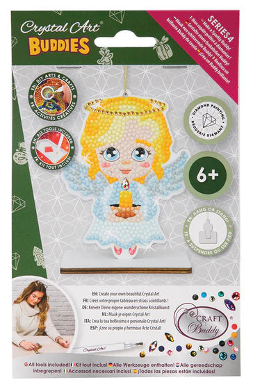 Crystal Art - Ornament: Angel - Limolin 