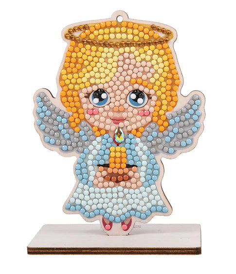 Crystal Art - Ornament: Angel - Limolin 