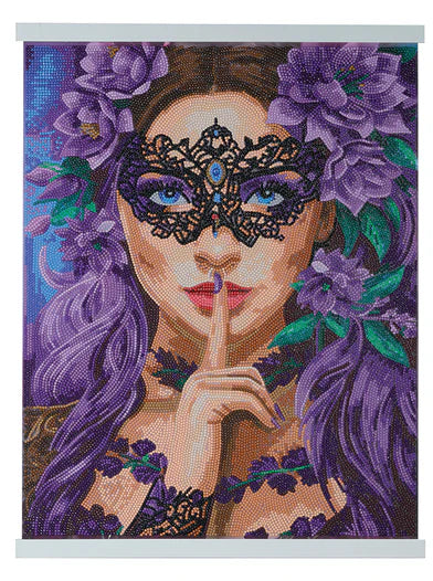 Crystal Art - Scroll Kit: Floral Whisperer - Limolin 