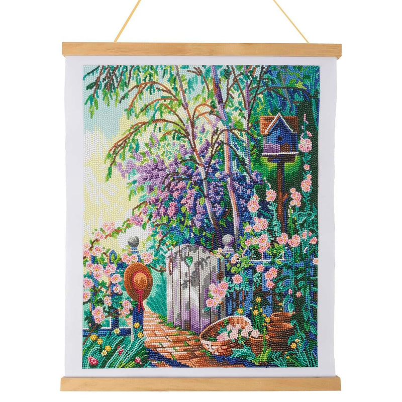Crystal Art - Scroll Kit: Garden Stroll - Limolin 