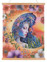 Crystal Art - Scroll Kit: Luna Goddess - Limolin 