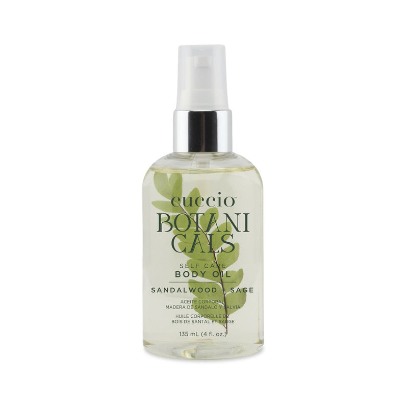Cuccio - Botanicals Body Oil (Sandalwood+Sage) 135Ml - Limolin 