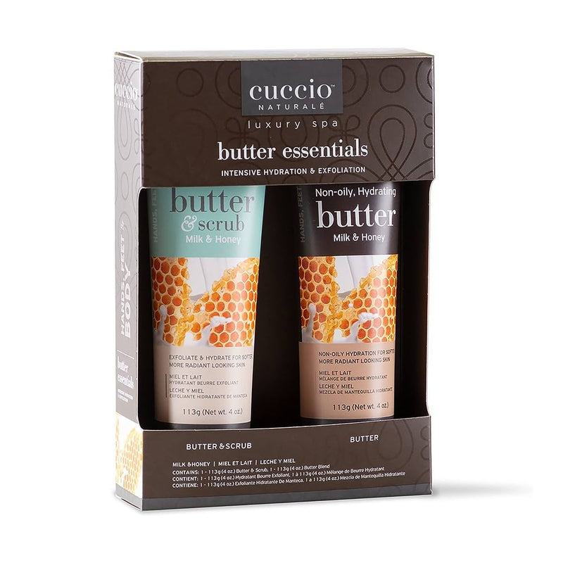 Cuccio - Butter Essential Kit Milk & Honey - Limolin 