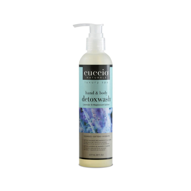 Cuccio - Detoxwash Hand And Body Lavender 8 Oz - Limolin 