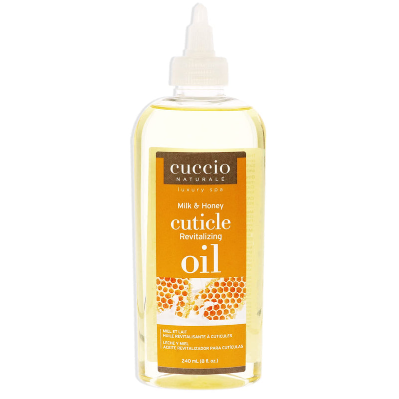Cuccio - Milk & Honey Cuticle & Nail Oil 8 oz. - Limolin 
