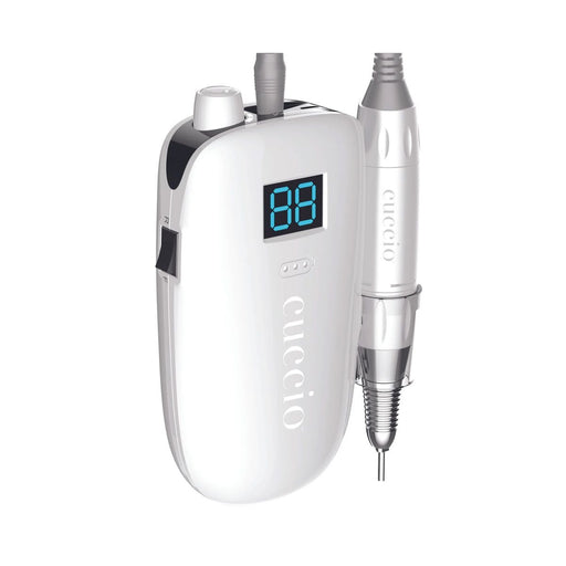 Cuccio - Portable Electric File with Porcelain Bits 35K RPM + - Limolin 