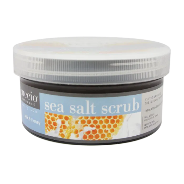 Cuccio - SEA SALT EXFOLIATING Honey and Milk 19.5 oz - Limolin 