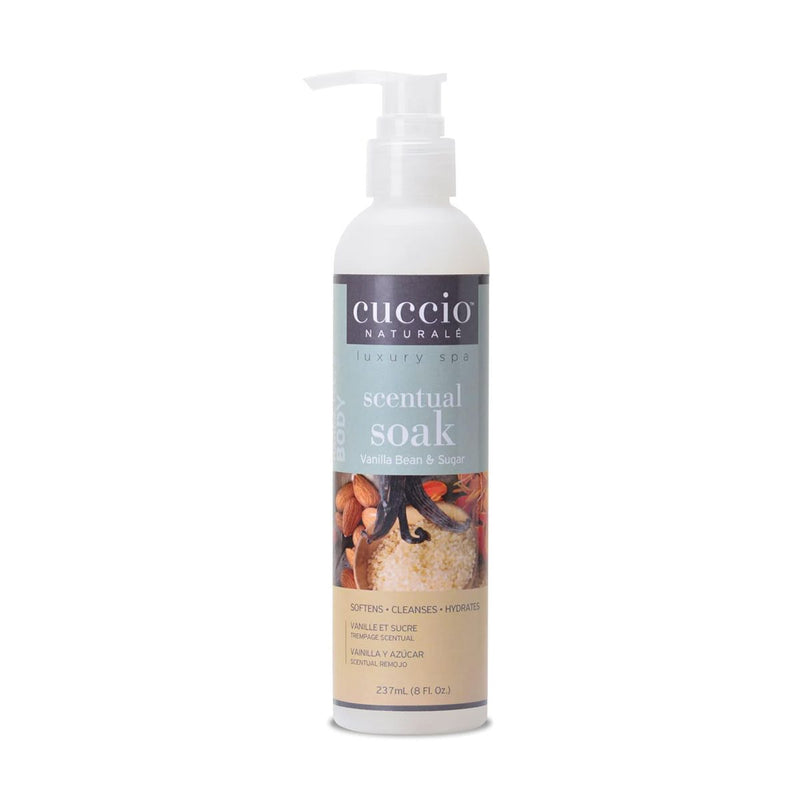 Cuccio - Scentual Soak Vanilla Bean & Sugar 237 ml - Limolin 