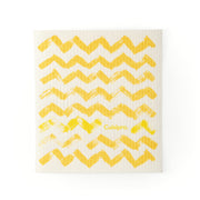 Cuisipro - All Purpose Eco-Cloth, SM 20x17cm Yellow ZigZag/Pineapple 2pk - Limolin 