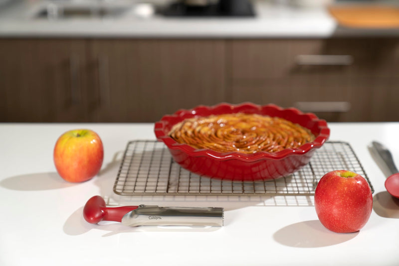 Cuisipro - Apple Corer 7"/18cm SS/Red - Limolin 