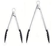 Cuisipro - Locking Tongs 12"/30.5cm Silicone Black - Limolin 