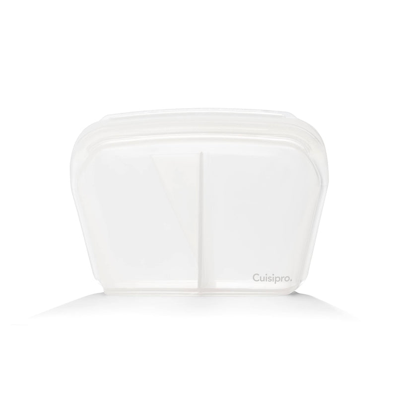 Cuisipro - Reusable Bags w/Divider Stand Up 1300ml Clear - Limolin 