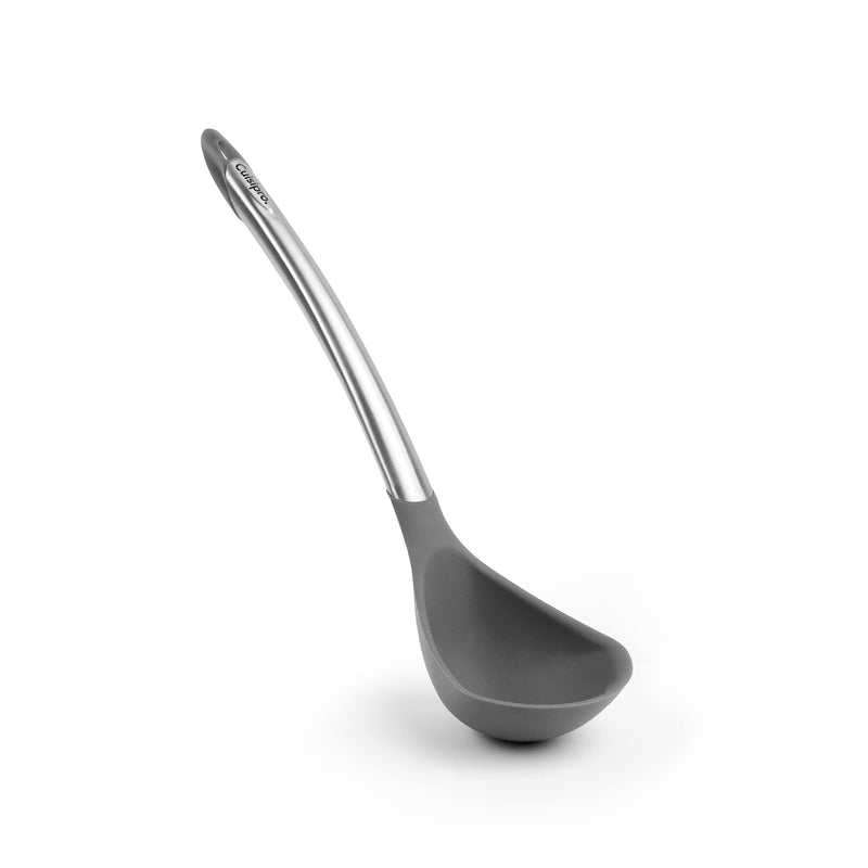 Cuisipro - Silicone Ladle 12.25"/31cm Grey (LFGB Silicone) - Limolin 
