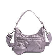 LUG - Curtsy Mini Crossbody Bag - METALLIC PEARL - colour view