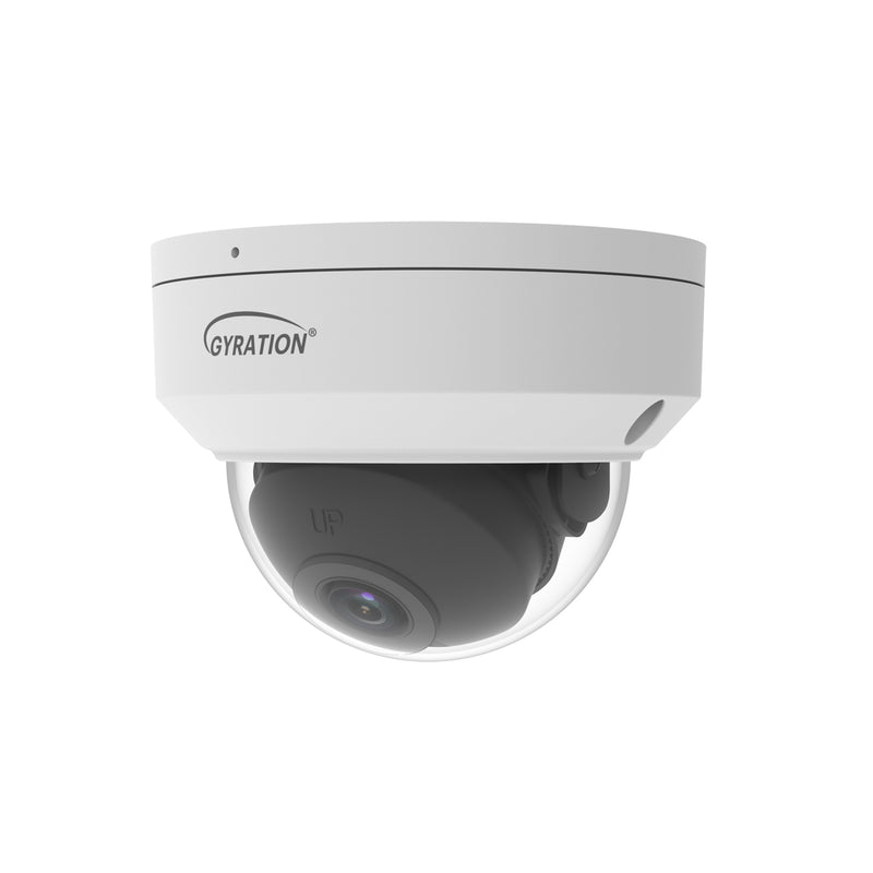 Gyration – Caméra réseau extérieure CYBERVIEW 810D, dôme fixe intelligent à dissuasion active 8 MP