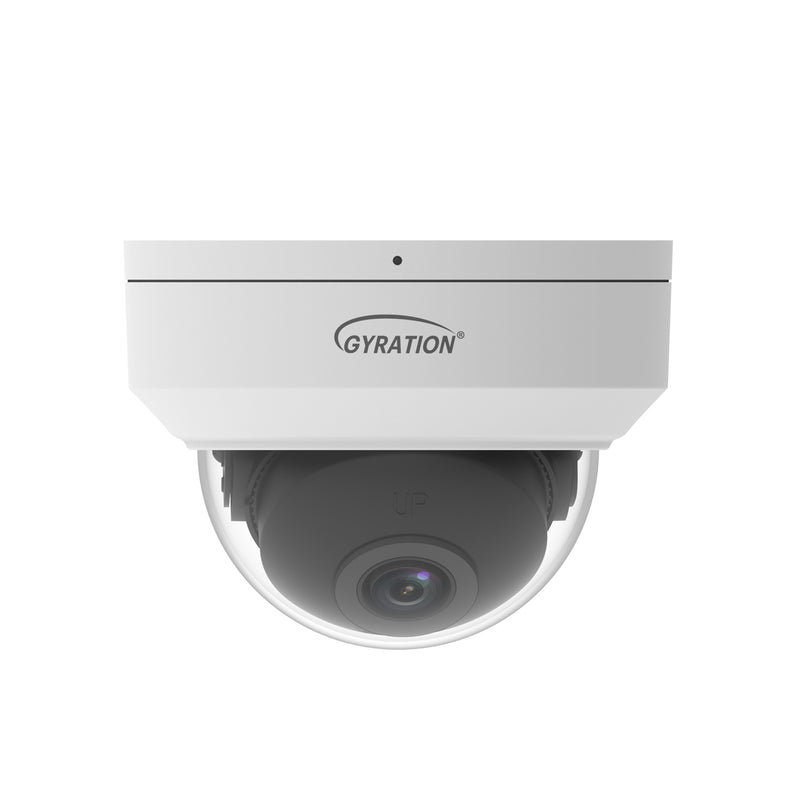 Gyration – Caméra réseau extérieure CYBERVIEW 810D, dôme fixe intelligent à dissuasion active 8 MP