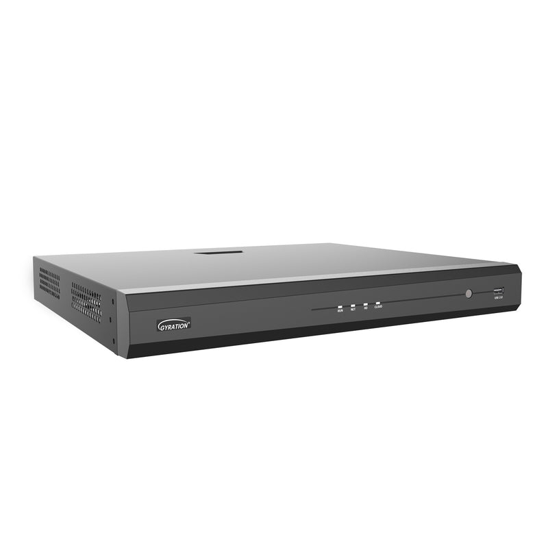 Gyration – Network Video Recorder (NVR) CYBERVIEW N16-TAA with PoE 16-Channel Input - TAA Compliant