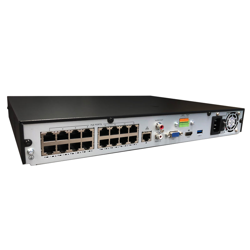 Gyration – Network Video Recorder (NVR) CYBERVIEW N16 with PoE 16-Channel Input