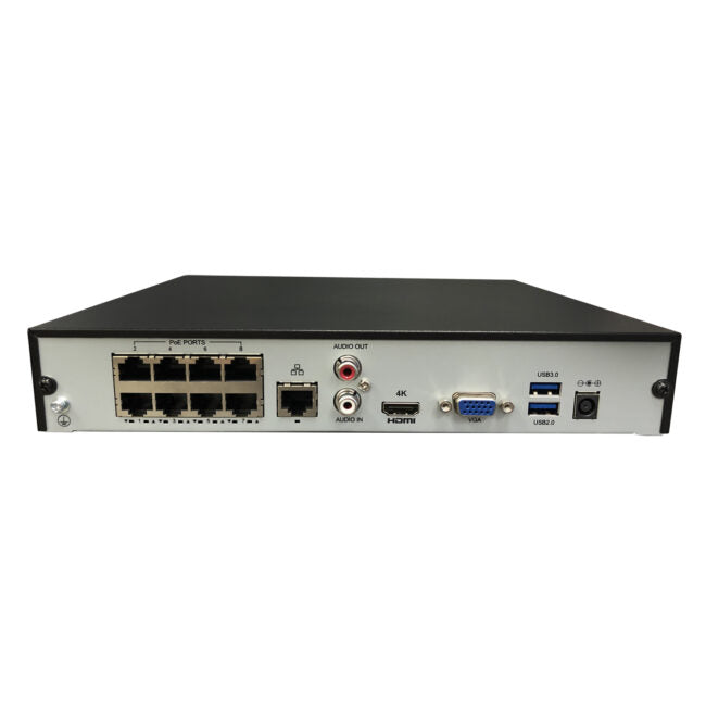 Gyration – Network Video Recorder (NVR) CYBERVIEW N8 with PoE 8-Channel Input