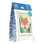 Woodland Fox - Frame Included (3.7" x 3.7" - 9.5cm x 9.5cm)